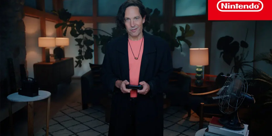 we have”From SNES to Switch: Paul Rudd returns to his gaming roots in heartwarming trailer for new Nintendo console”