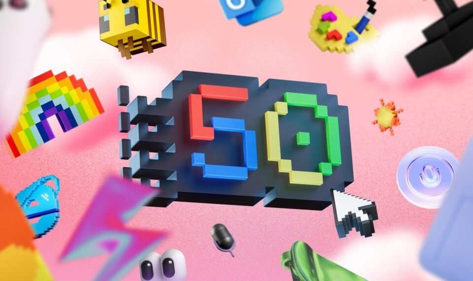 As Microsoft celebrates its 50th anniversary, the company reflects on a journey defined by groundbreaking innovations