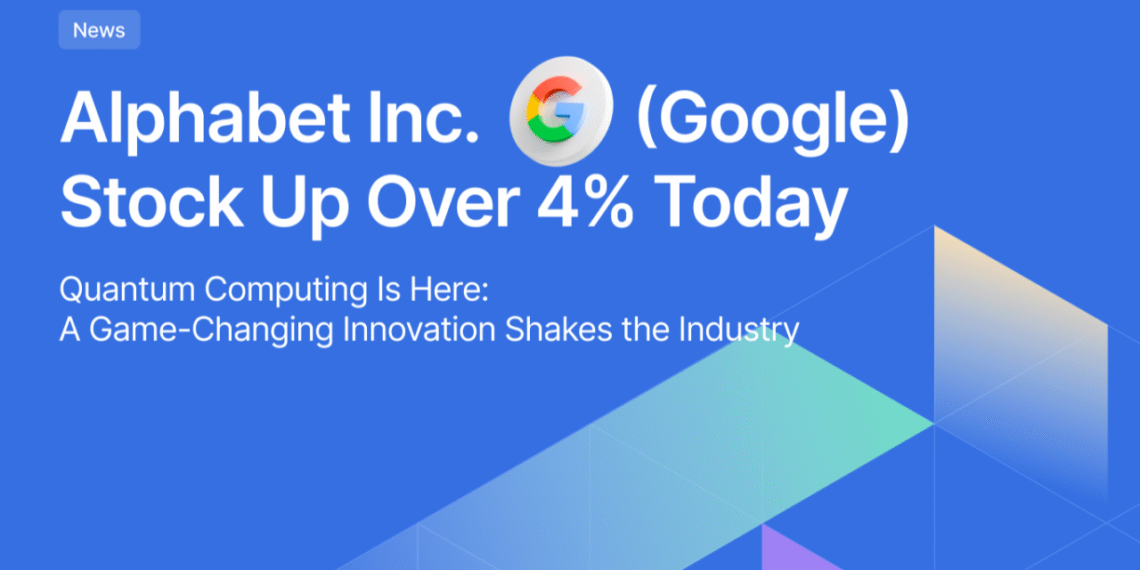 Alphabet (GOOGL): Top Quantum Stock for Investors