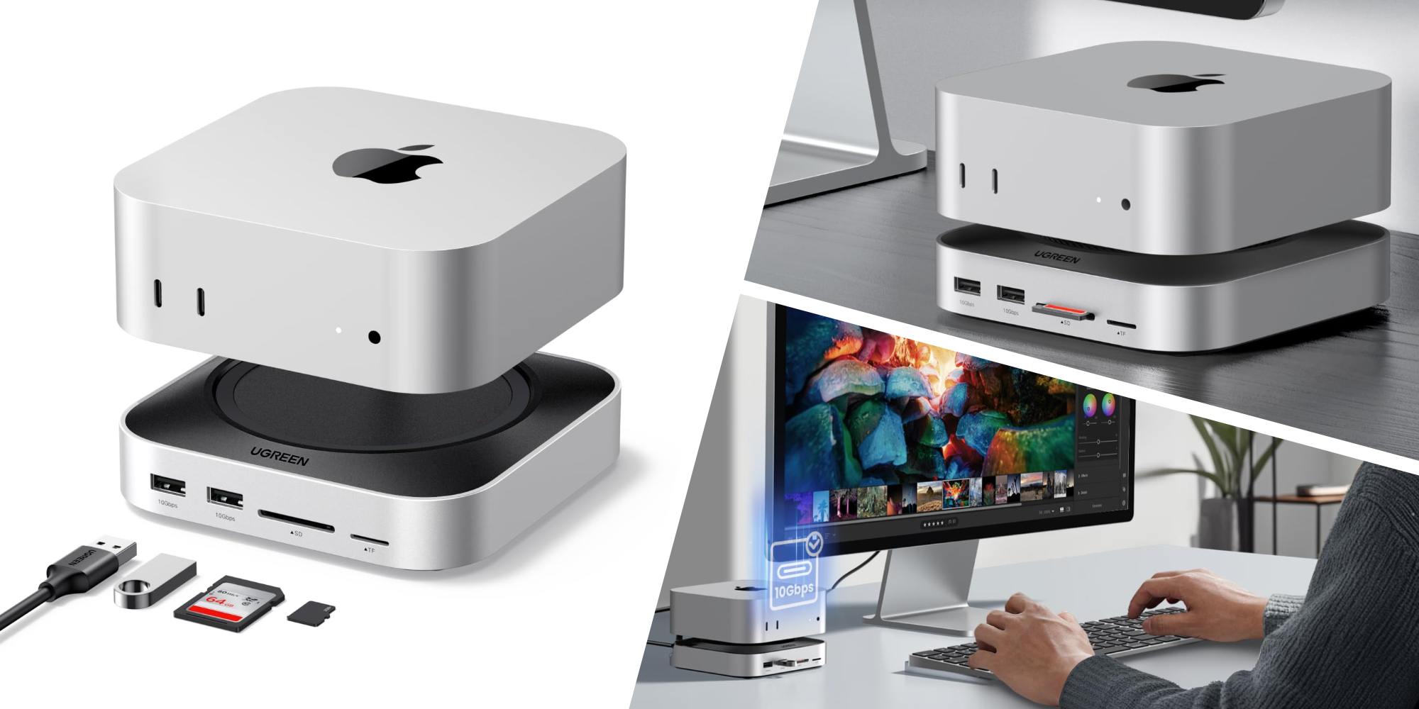 mac mini 3D model with all the parts.