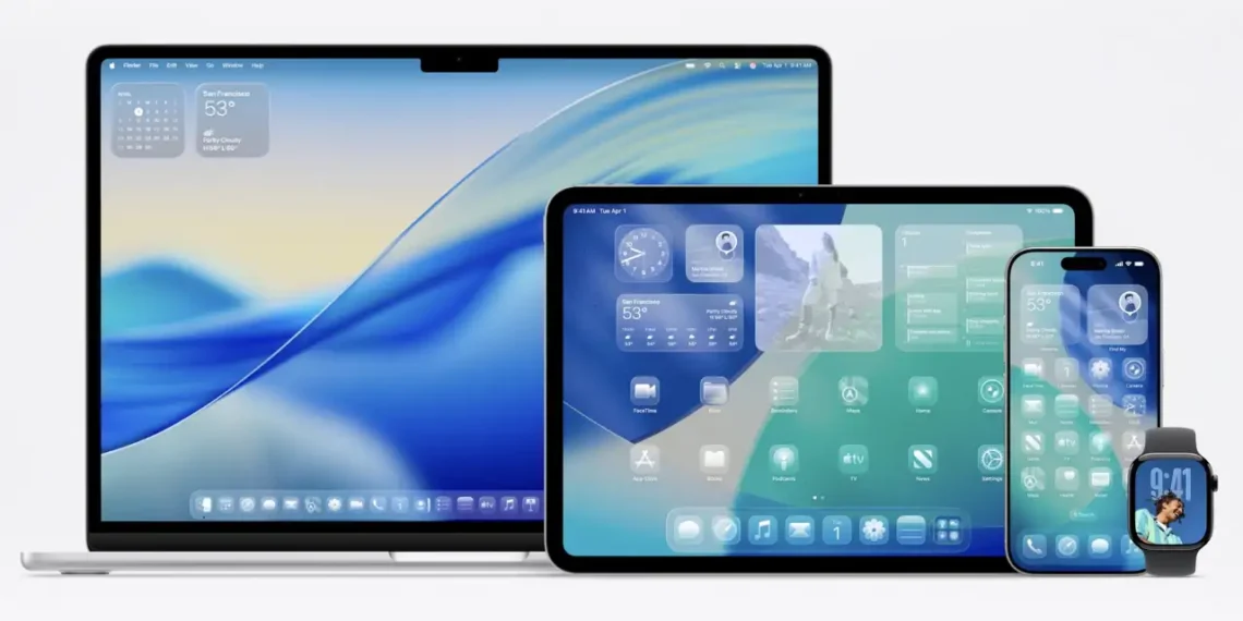 Apple Unveils Sleek Liquid Glass Redesign