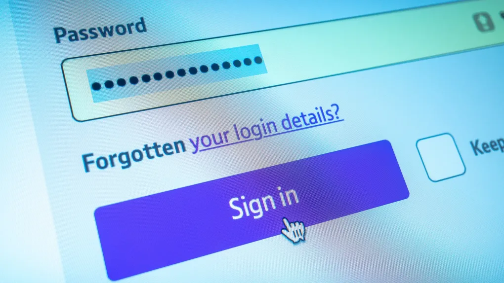 Password filled