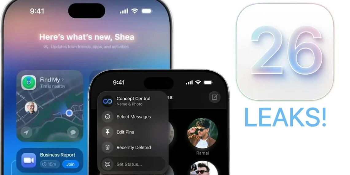 iOS 26 Redesign Revealed: Living Glass UI Explained